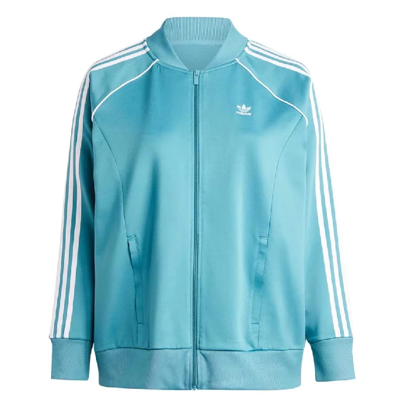 women's tops for those who want to add a pop of color to their outfitsadidas - Women's Adicolor Classics SST Track Jacket (Plus Size) (IL6658)