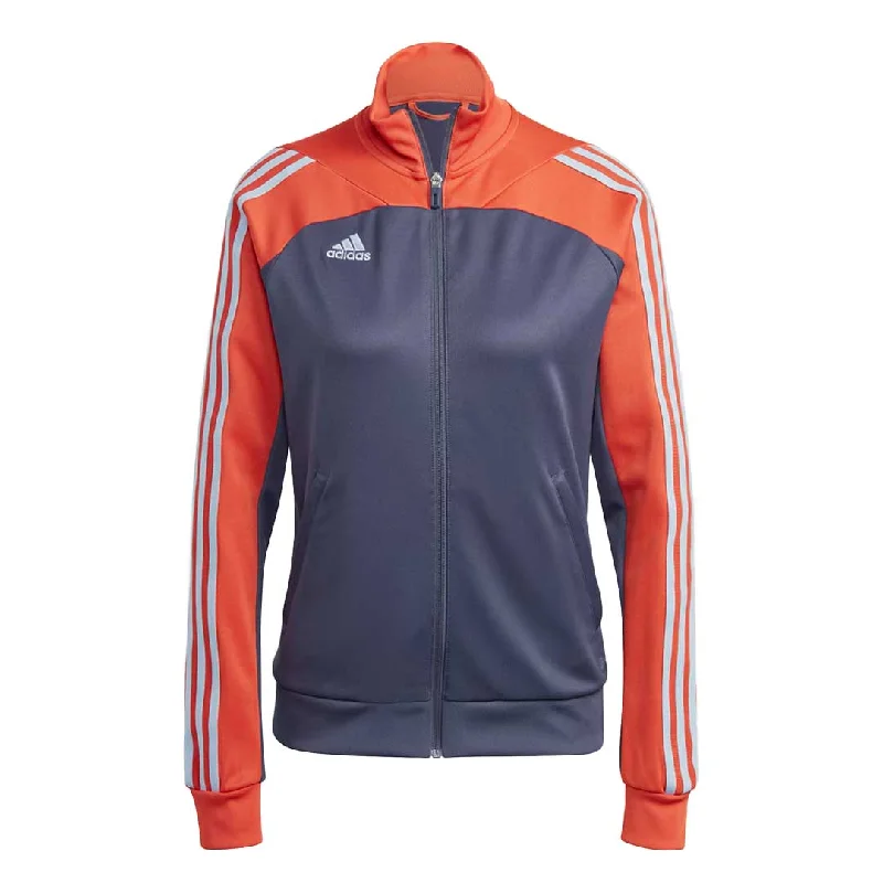 women's tops with asymmetrical designsadidas - Women's Tiro 3-Stripes Jacket (HY5536)