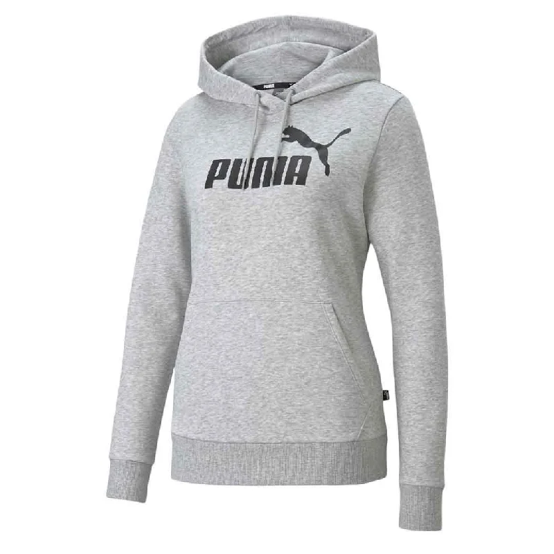 women's tops for cozy nights inPuma - Women's Essentials Logo Hoodie (586788 04)