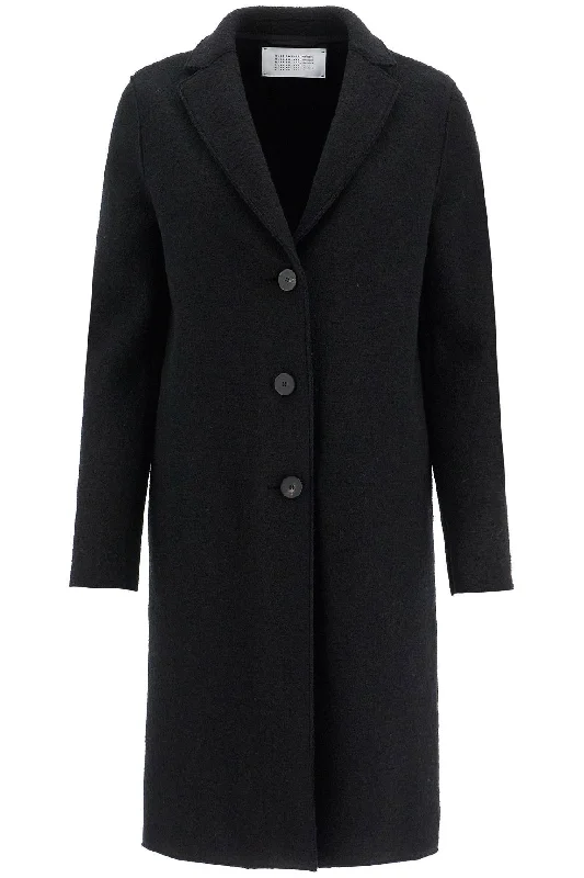 affordable women's coatsHarris Wharf London Women's Single-Breasted Wool Coat In Boiled