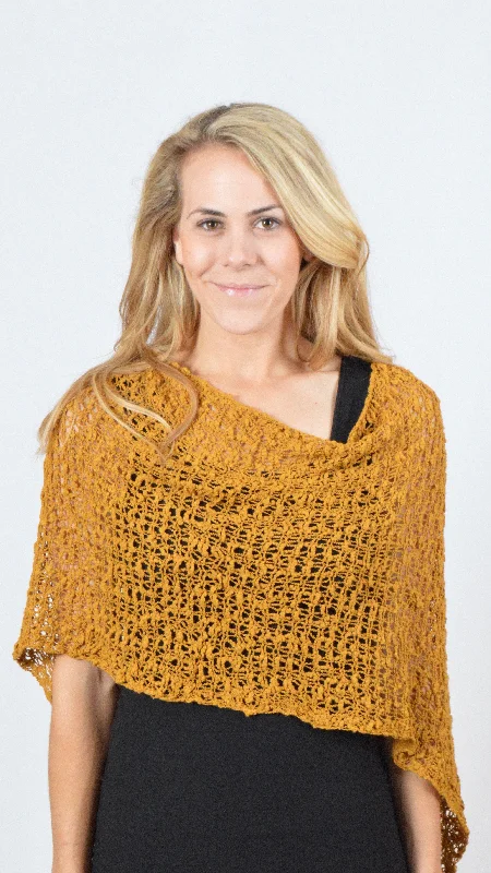 women's coats for those who seek both warmth and flairCROCHET PONCHO