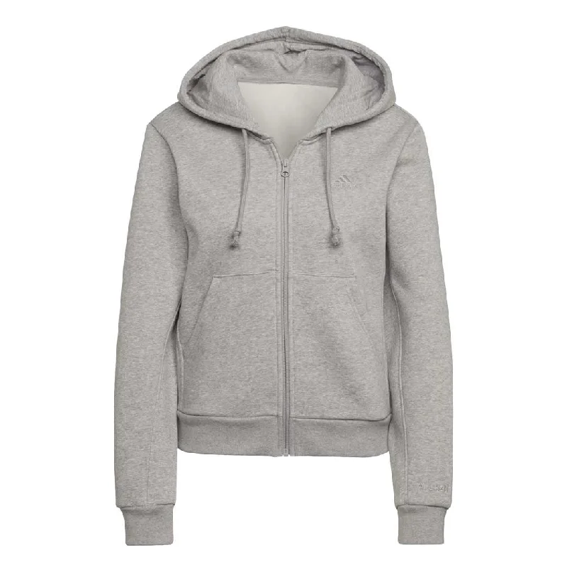 women's tops for business casual attireadidas - Women's All SZN Fleece Full-Zip Hoodie (HJ8010)