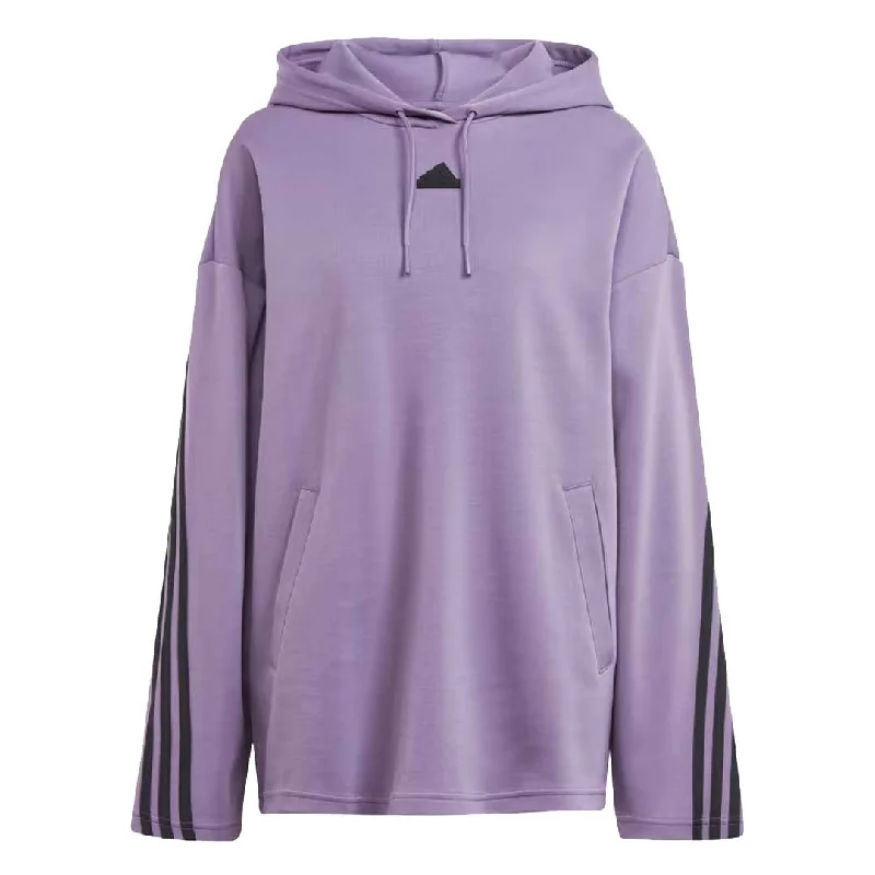 women's tops with built-in brasadidas - Women's Future Icons 3-Stripes Hoodie (IL3023)