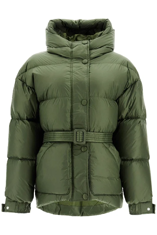 modern women's coatsIenki Ienki Women's Michlin Belted Down Jacket