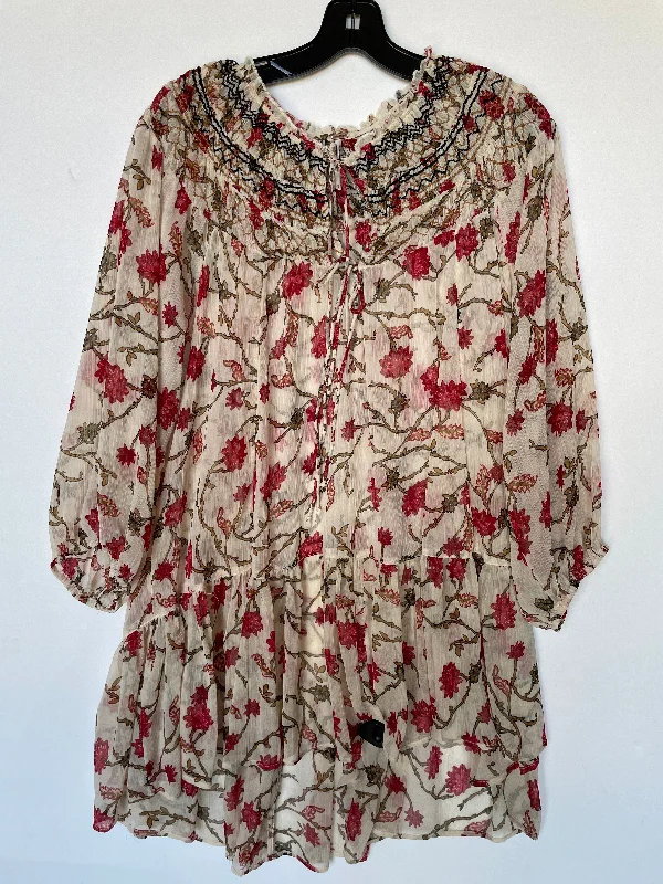 women's tops with sleeveless designsTop Long Sleeve By Free People In Multi-colored, Size: Xs