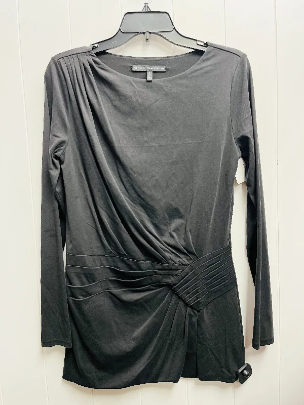 women's tops with cinched waistsTunic Long Sleeve By White House Black Market In Black, Size: S