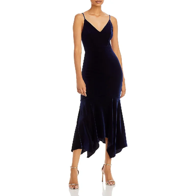 women's fair-trade dressesAqua Womens Zipper Evening Dress