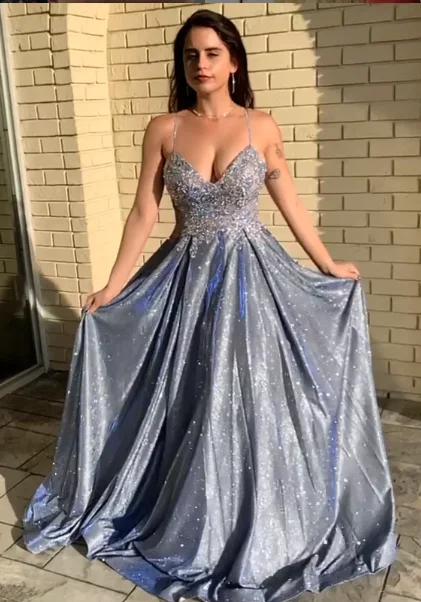 Bow-Tie DressCharming Spaghetti Straps Dresses, Evening Dress Prom Gowns, Formal Women Dress,Prom Dress  gh2171