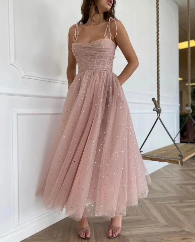 women's A-line dressesNew Tulle Prom Dress A-line Long Prom Dresses Fashion Evening Dress gh1730