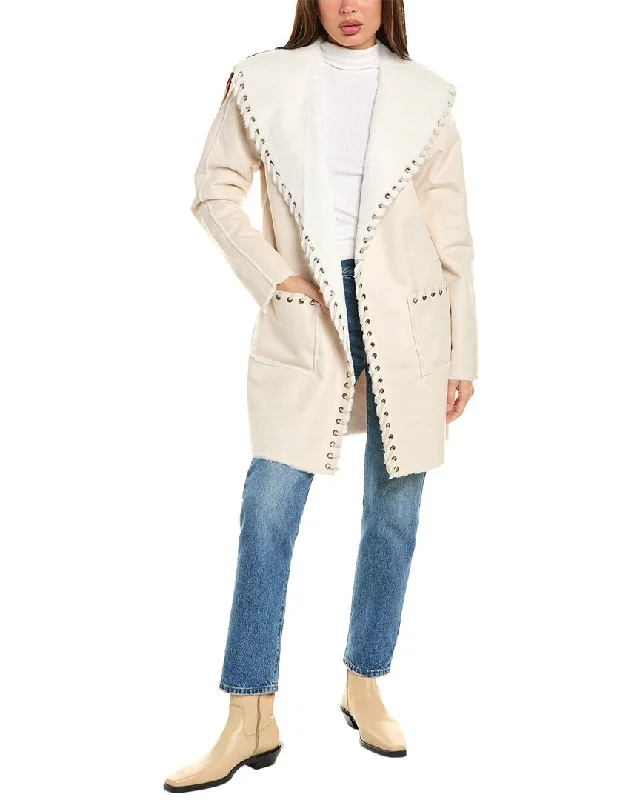 women's coats for everyday wear and tearStella + Lorenzo Whipstitch Jacket