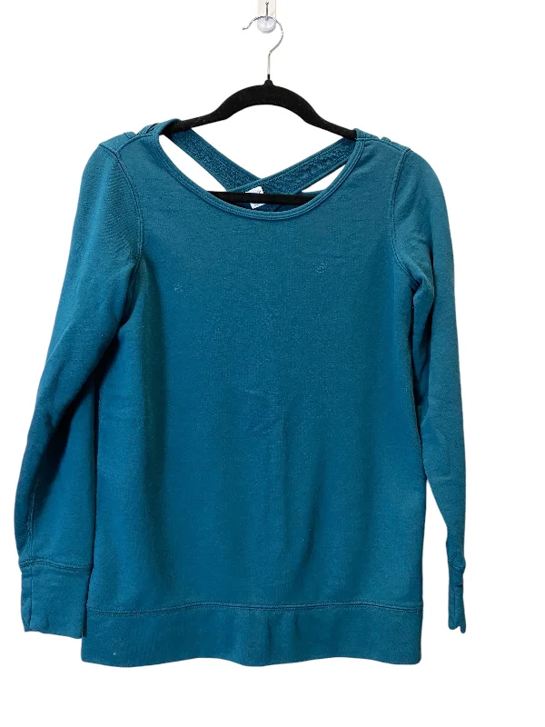 women's tops for relaxed weekendsTop Long Sleeve By Old Navy In Green, Size: Xs