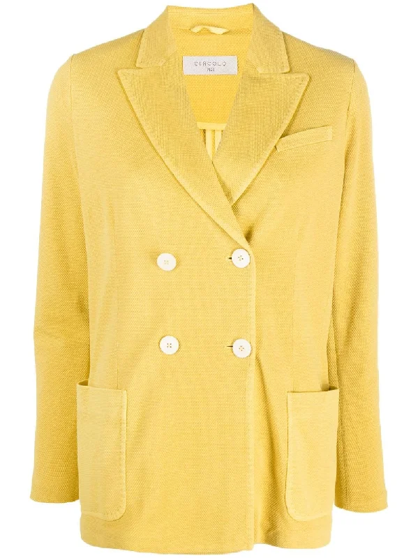 women's coats with cinched waistsCircolo 1901 Women's Jackets yellow