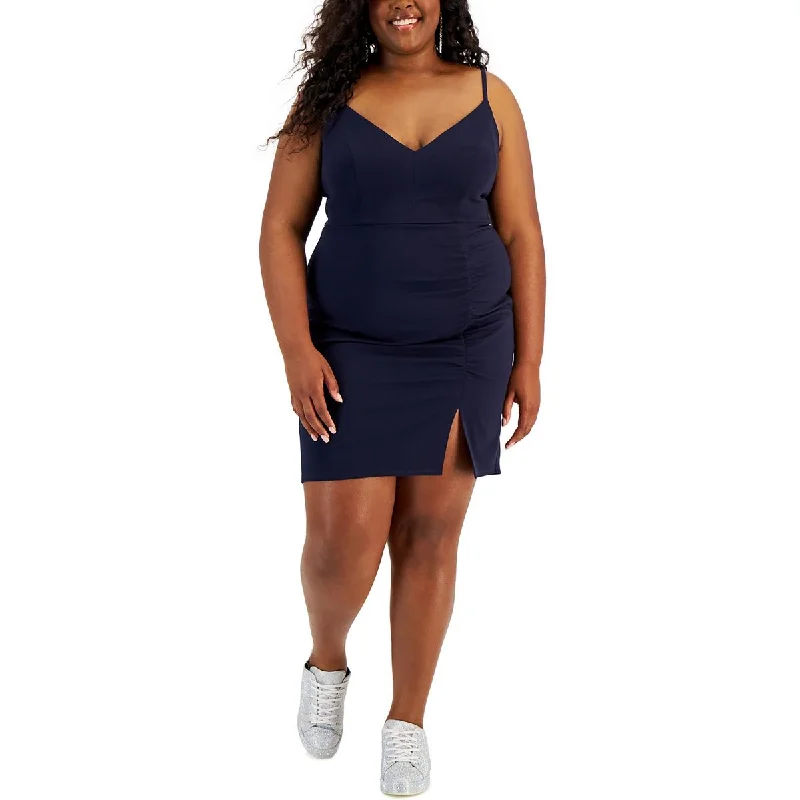 Nursing DressEmerald Sundae Womens Plus Fitted Short Bodycon Dress