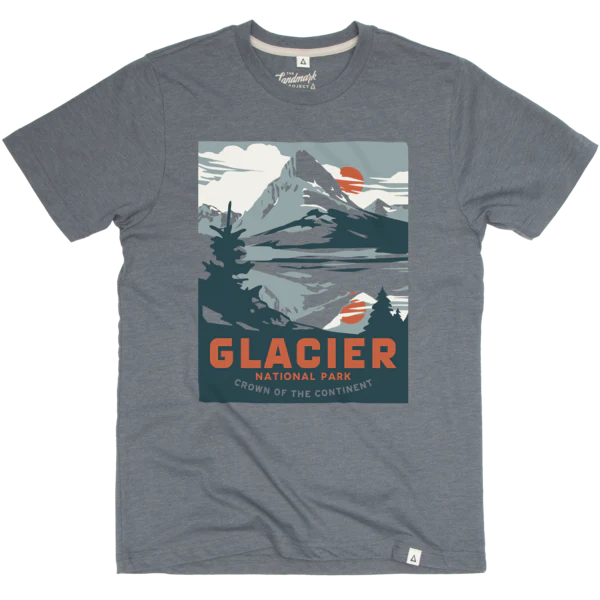 women's tops for bridal showers and baby showersGlacier National Park Tee