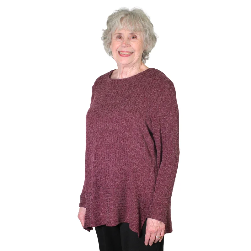 women's tops for those who want to invest in timeless piecesJulianna Adaptive Top - Wine