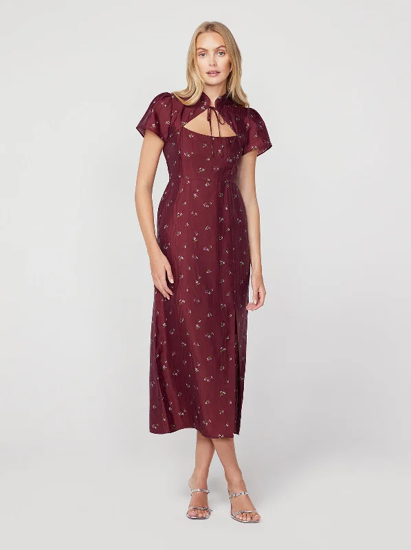 Pearl DressCarmella Ditsy Floral Midi Dress