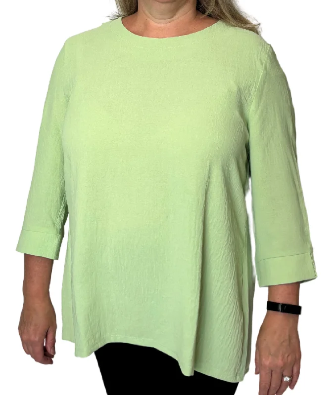 women's tops with cinched waistsMarianne Adaptive Top - Light Green