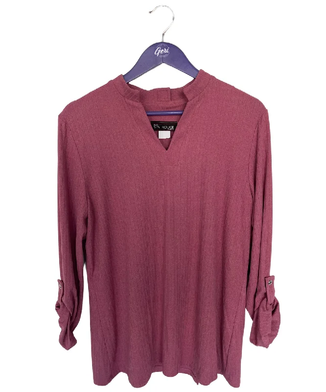 women's tops for those who prefer classic over trendy stylesPatricia Adaptive Top - Rose Pink