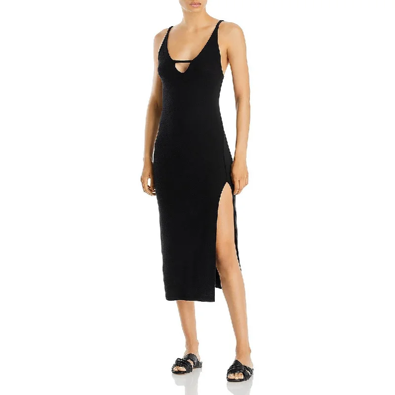 women's velvet dressesLNA Clothing Womens Tank Long Bodycon Dress