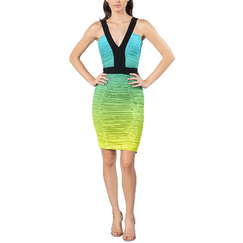 Glamour DressDress The Population Womens Ombre Knee-Length Bodycon Dress