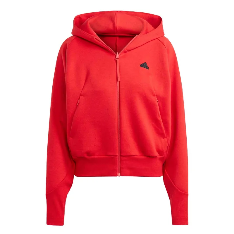 women's tops for those who love bold and vibrant colorsadidas - Women's Z.N.E. Full-Zip Hoodie (IN5130)