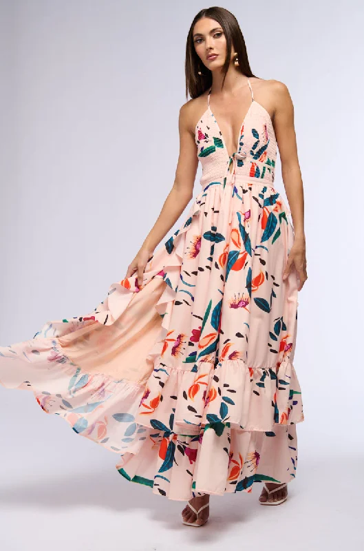 women's handmade dressesPARADISE FLORAL MAXI DRESS