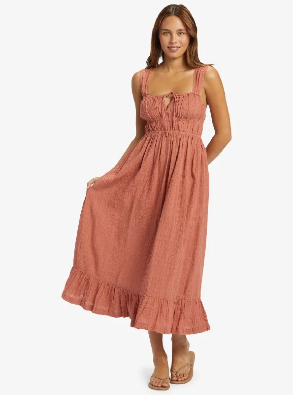 women's glam dressesRoxy Women's Dresses Maxi Dress Features A Low Back