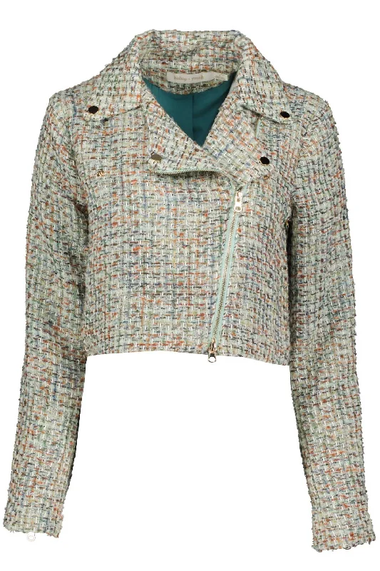 Women's Romantic Flair Emile Moto Jacket In Jade