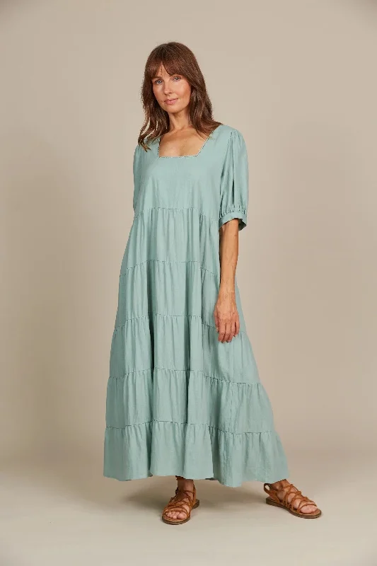 women's solid color dressesIsle Of Mine Amelie Maxi Dress