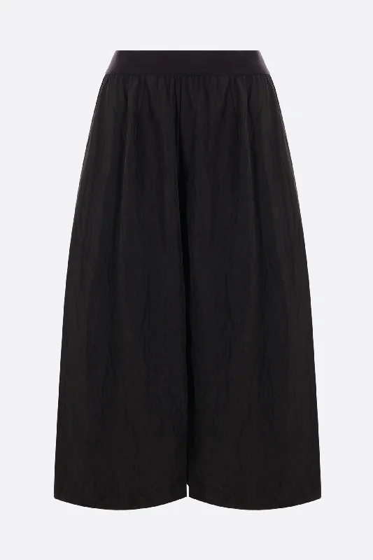 women's tulip skirtscrinkled taffetà skirt trousers