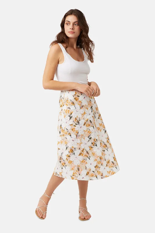 women's stretchy maxi skirts for dancingReminiscing Skirt