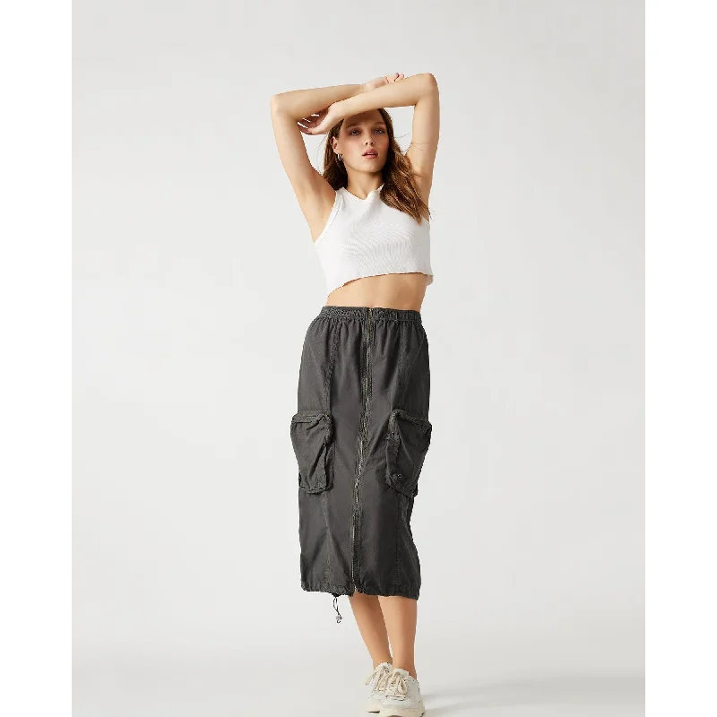 women's floral pleated skirtsVanessa Skirt Grey