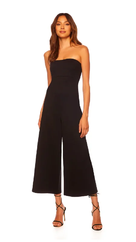 women's jumpsuits for business meetingsEssential Tube Cropped Jumpsuit