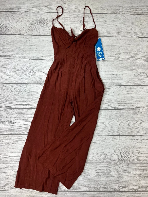 women's dressy jumpsuitsJumpsuit By Anthropologie In Maroon, Size: Xs