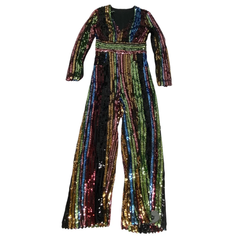 women's jumpsuits for petite womenJumpsuit By Athina In Multi-colored, Size: S