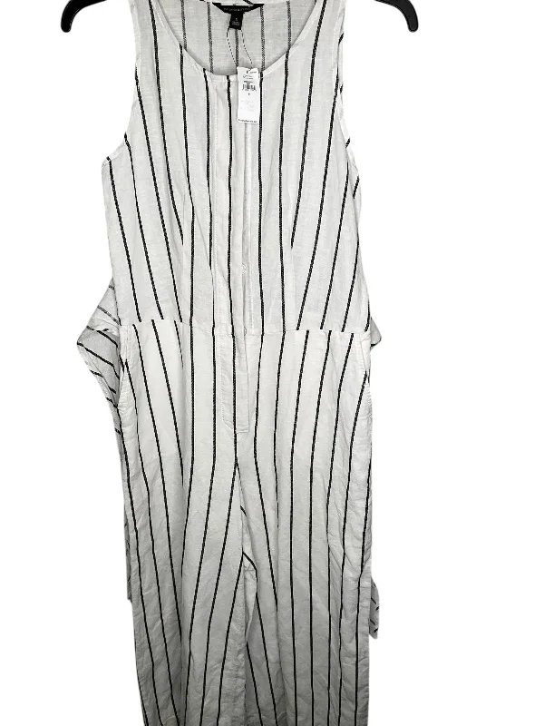 women's jumpsuits for plus-size figuresJumpsuit By Banana Republic In Striped Pattern, Size: 0