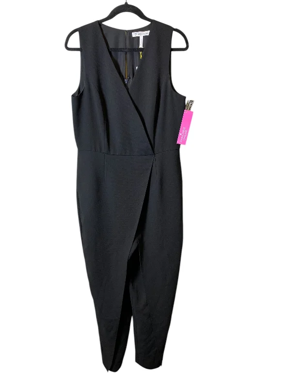 women's jumpsuits with neon colorsJumpsuit By Bcbg In Black, Size: L