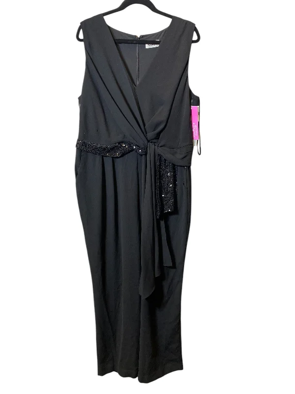 women's jumpsuits with high necksJumpsuit By Eliza J In Black, Size: Xlp