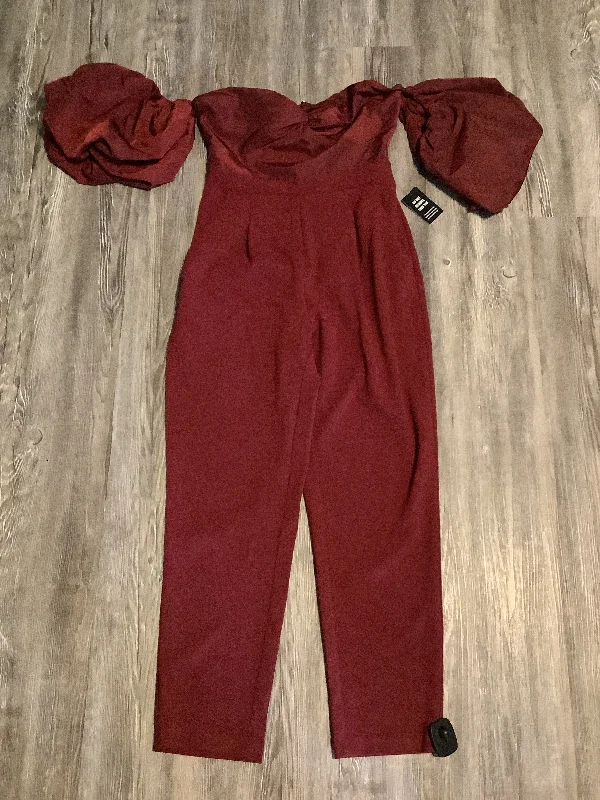 women's jumpsuits for gym sessionsJumpsuit By Express In Red, Size: 6