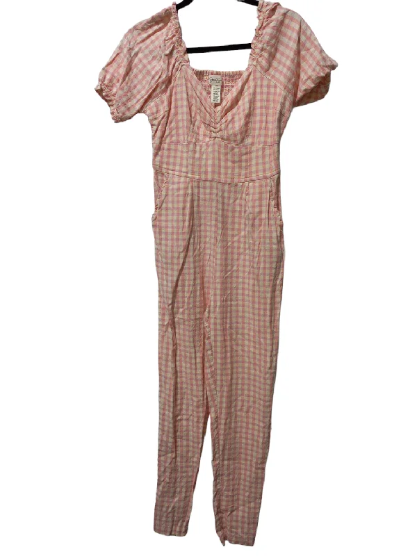 women's jumpsuits with checkered designsJumpsuit By Jessica Simpson  Size: M