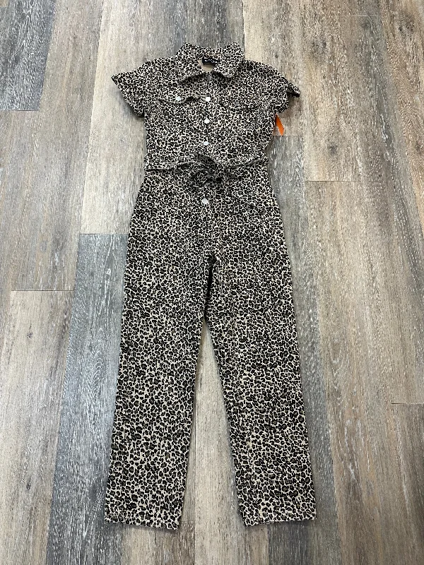 women's jumpsuits for dancingJumpsuit By Kittenish In Animal Print, Size: Xs