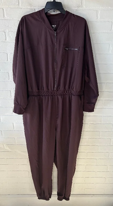 women's jumpsuits for date nightsJumpsuit By Old Navy In Brown, Size: 2x