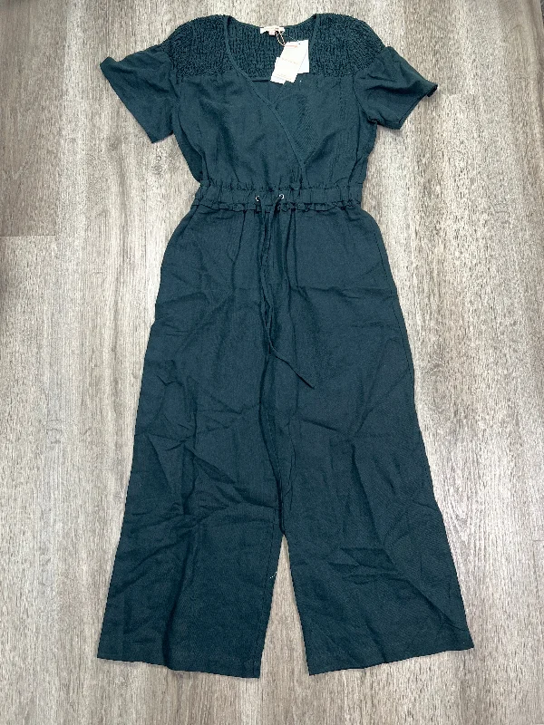 women's wide-leg jumpsuitsJumpsuit By Skies Are Blue In Green, Size: Xs