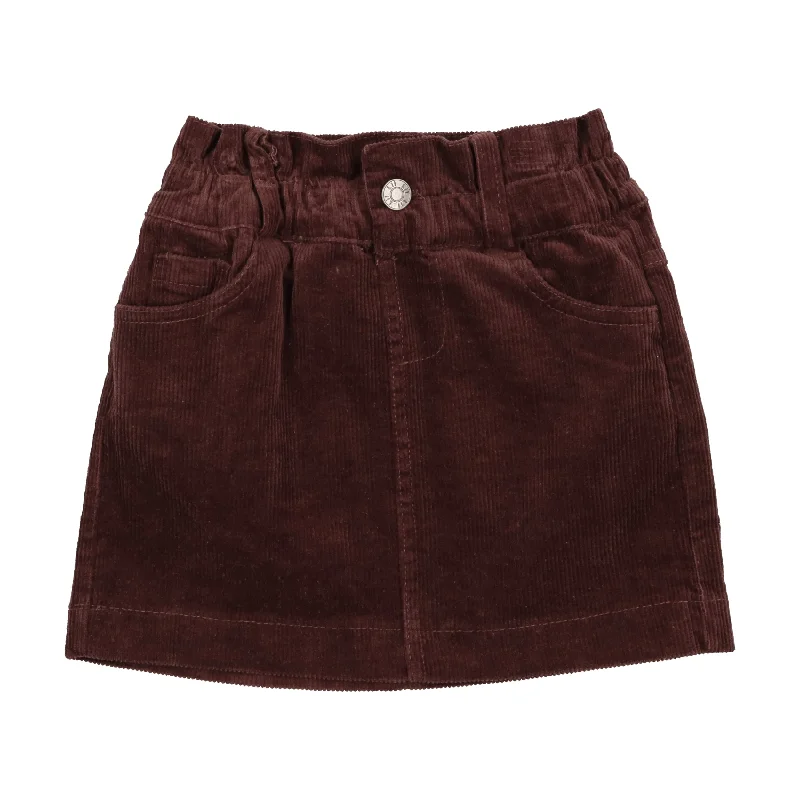 women's dressy skirtsAnalogie Corduroy Skirt - Brick