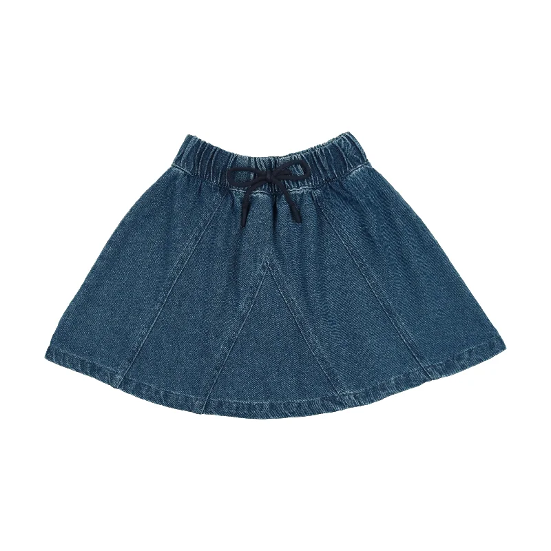 women's linen skirtsAnalogie Denim Skirt - Blue