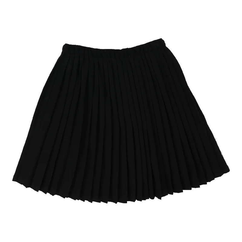 women's pencil skirtsAnalogie Knife Pleated Skirt - Black