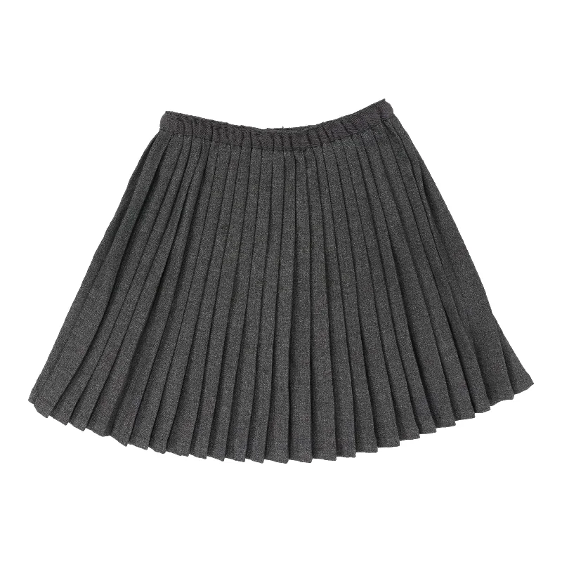 women's mini skirtsAnalogie Knife Pleated Skirt - Gray