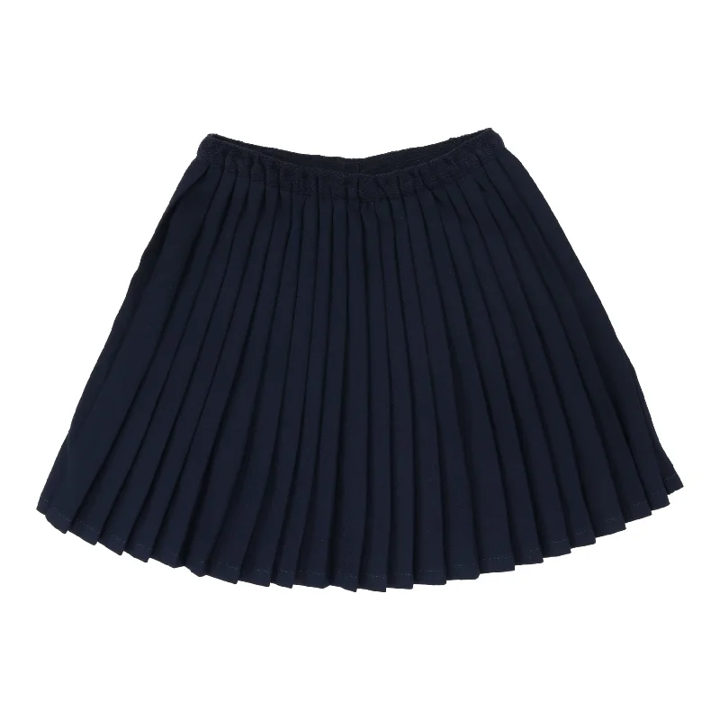 women's wool pencil skirts for winter formal eventsAnalogie Knife Pleated Skirt - Navy