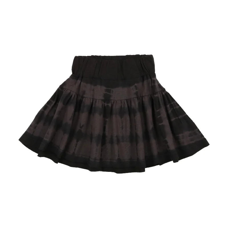 women's maxi skirtsAnalogie Tie Dye Skirt - Black