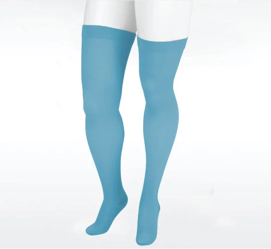 Juzo Soft Thigh High 30-40 mmHg w/ Silicone Band, Trend Colors